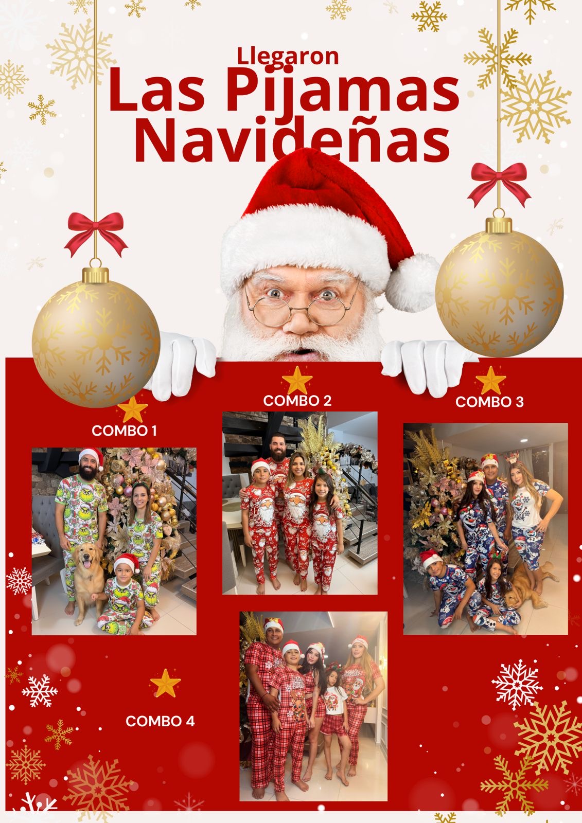 PIJAMA NAVIDEÑAS
