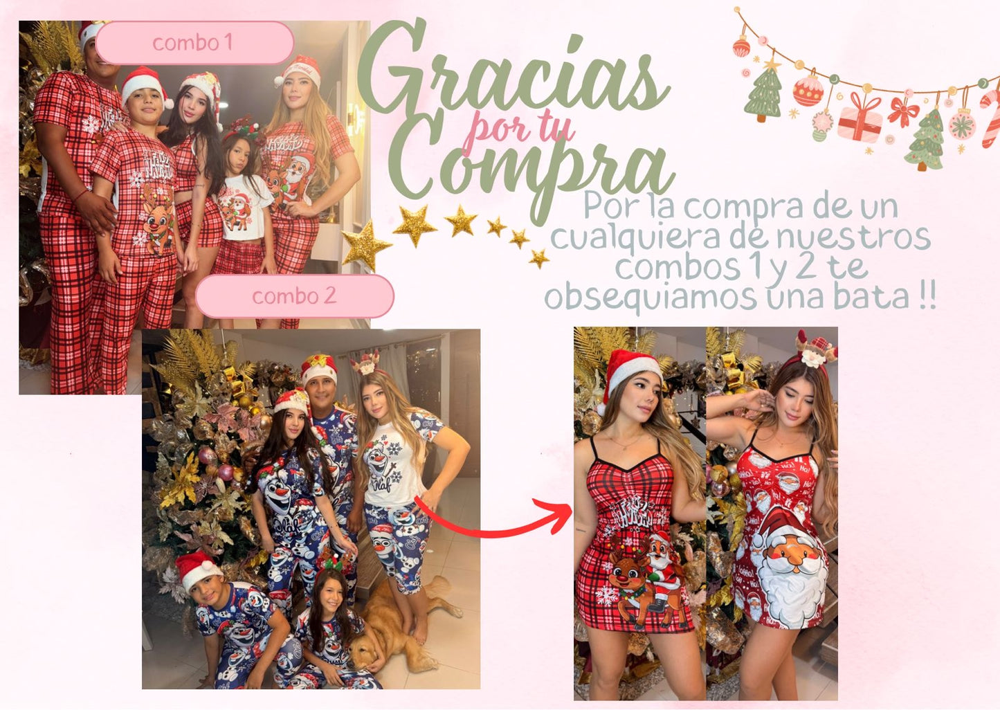 PIJAMA NAVIDEÑAS